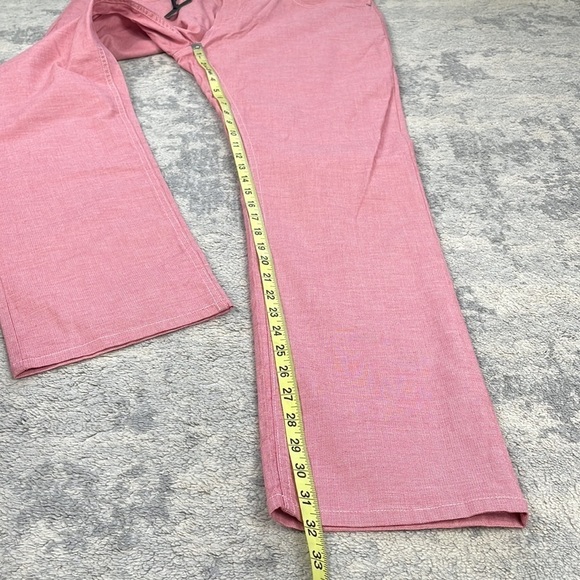 New Rodd & Gunn Straight Fit Jean Pants Coral Red Lived In Washed Sz 38 - Picture 13 of 15